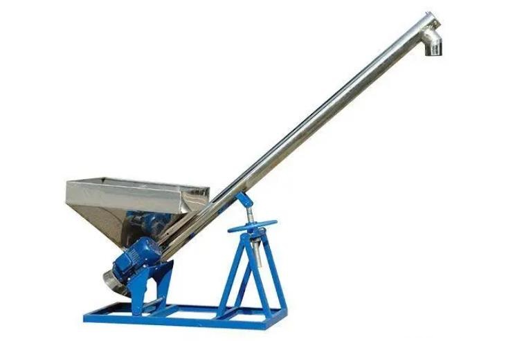 伊利螺旋上料機廠家直供-化工食品行業專用螺旋提升設備-高效密封省人工